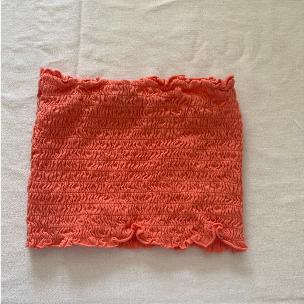 wild and fable salmon pink tube top size small